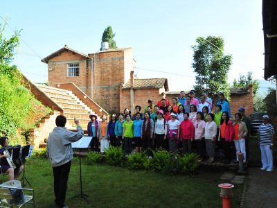 2016年赴雲南參加昆明彝族古村落大樂居舉辦的"民族文化節"